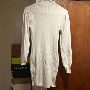 Long sleeve sweater dress